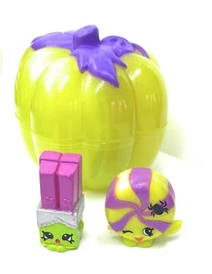 New Shopkins Halloween Pumpkin Exclusive Minnie Mintie & Wanda Wafer - Picture 1 of 1