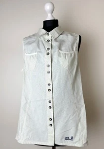 Jack Wolfskin Mujer Ropa Activa Camisa Sin Mangas Talla EU XL UK 18  - Imagen 1 de 14