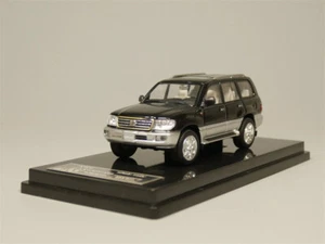 pour modèle HIKASI pour TOYOTA pour LAND CRUISER pour LC100 noir 1:64 modèle camion - Photo 1/8