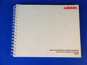 MARKLIN - Catalogo numerico di accompagnamento al catalogo principale 1996/97 - Foto 1 di 2