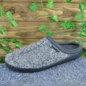 Haflinger Damen Pantolette grau Wolle Gr. 43 Medium leicht getragen 2025 - Bild 1 von 6