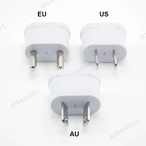 AC EU AU US to EU AU Travel Plug wall Power Adapter Outlet AC Socket Converter - Picture 1 of 7