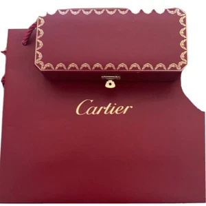 Cartier Gorgeous box W Bag Free Cartier Cleaning Items. - Picture 1 of 4