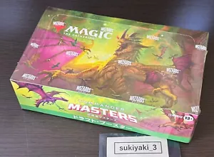 MTG Commander Masters Draft Booster Box (24 Packs) Japanese Magic the Gathering - Picture 1 of 11