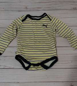 Puma Infant Baby Boy One Piece Bodysuit Size 3-6 Months  - Picture 1 of 5