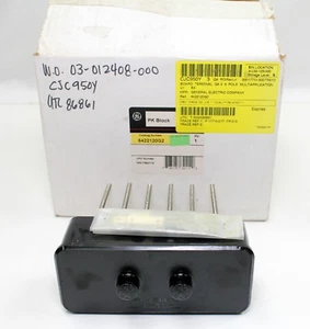 GENERAL ELECTRIC GE 6422120G2 Terminal PK Block 6 Pole - Brand New - Picture 1 of 3