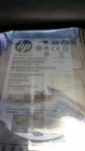 HP 1TB 7200RPM SATA 2.5 HDD 655715-003 with Tray - Picture 1 of 1