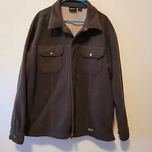 Dri-Duck DDX Flex Soft Shell Snap-Up Fleece Jacket Brown Men’s XL - Picture 1 of 6