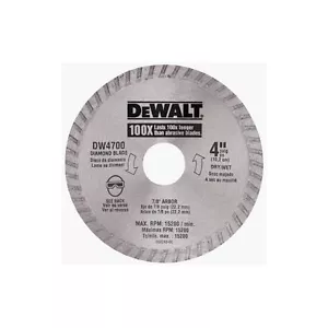 Dewalt - Diamantschneidklinge 4 Zoll - Bild 1 von 1