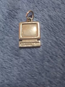James Avery Retired Silver Computer Charm JA.LOGO is Fading. - Picture 1 of 10