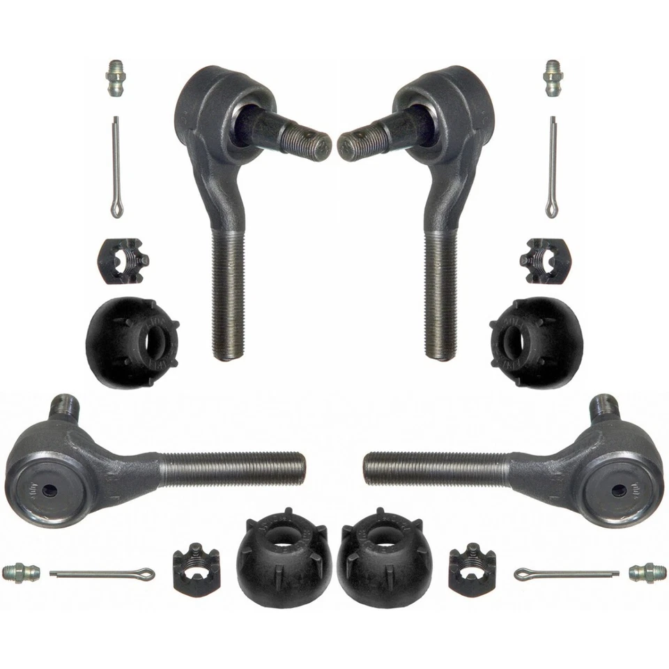 SET-MOES319R Moog Juego de 4 extremos de varilla de amarre delantero lado conductor y pasajero para camión Foto 1 de 3