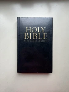 Holy Bible King James Version Jesus Words in Red Hardcover Sealed - Picture 1 of 6