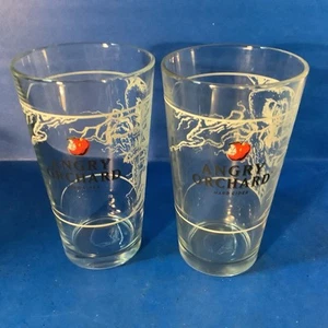 Menge 2 ANGRY ORCHARD Pint Hart Apfelwein Bier Glas Barware Glas - Bild 1 von 3