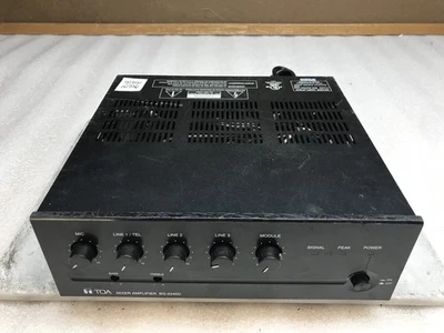 TOA BG-2240D-AM Mixer / Amplifier, 240 Watt, 70 Volt Speaker Output Tested - Image 1 of 4