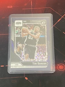 2024-25 Panini Donruss Optic Legends Tim Duncan #248 Purple Shock - Bild 1 von 3