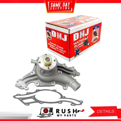 86-92 Water Pump For Ford Bronco 2.9L V6 OHV 12v DNJ WP421 - Image 1 of 4