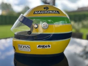 Custom-Made Ayrton Senna 1990 1:1 scale Helmet Replica - Picture 1 of 20