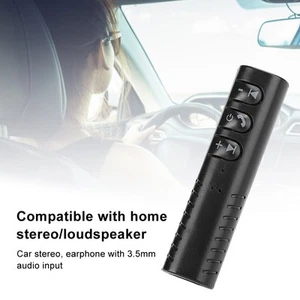 Collar Clip Car Hands Free Bt 3.5 Aux Receiver 4.2 High Definition C SPC - Afbeelding 1 van 11