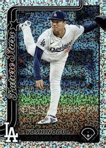 2025 Topps #231 Yoshinobu Yamamoto Sandglitter - Bild 1 von 2