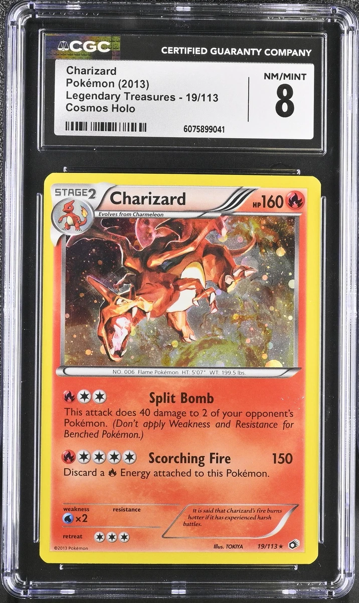 Charizard Pokémon TCG Legendary Treasures Individual Collectible