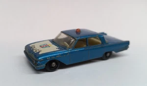 Matchbox - Ford Fairlane Police Car - 1963-1965 - loose - Regular Wheels - Bild 1 von 6