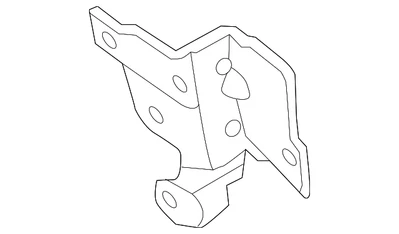 Genuine Land-Rover Fender Lower Bracket LR039126 - Imagem 1 de 2