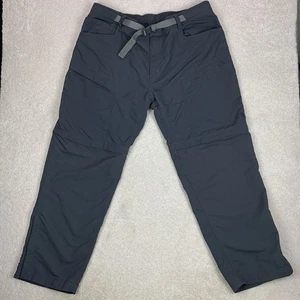 The North Face Convertible Cargo Pants Paramount Mens Gray Nylon Hiking XXL - Picture 1 of 17