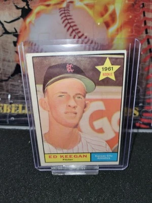 1961 Topps Baseball #248- Ed Keegan, Kansas City Athletics  RC - Image 1 of 2