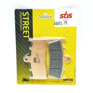 Pastiglie freno anteriore SBS 686hs Kawasaki ninja/vulcan/zrx, Suzuki GSx/f/tl - Imagen 1 de 3