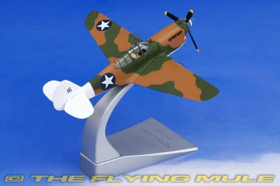 1:72 Corgi Curtiss P-40E Warhawk USAAF 49th FG,7th FS,1943 Fighter Diecast Model - Image 1 of 4