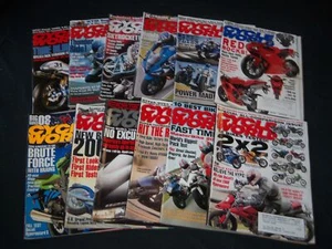 2007 CYCLE WORLD MAGAZINE LOT OF 12 COMPLETE YEAR JAN-DEC - MOTORCYCLE - PB 525B - Picture 1 of 3