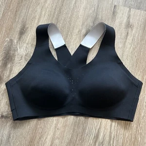 Brooks Dare Crossback Run Bra Running Sports Bra Women’s Size 34 A/B Black - Picture 1 of 8