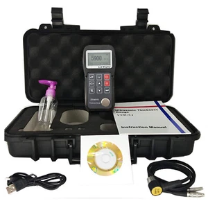 Ultrasonic Thickness Gauge Meter Tester 0.75mm~300.0mm/0.03inch 11.8inch Range - Picture 1 of 8