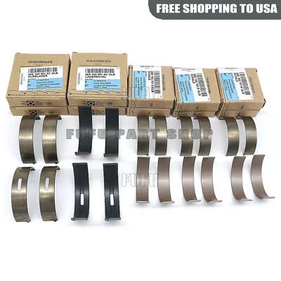 Genuine Main Crankshaft + ConRod Bearings Sets 06E105561AC for Audi  A6 A8 Q5 Q7 - Image 1 of 4