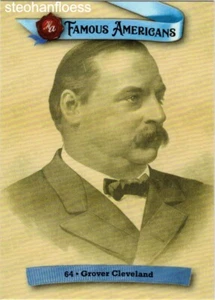Autógrafos históricos Famous Americans 2021 #64 Grover Cleveland - Imagen 1 de 1