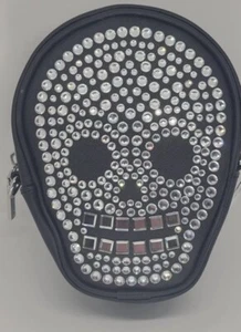 EUC Bath & Body Works BLING Skull Crossbody Halloween Bag Purse 2023 - Picture 1 of 2