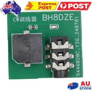 Mini CW Key Trainer Button Battery Version CW Morse Code Practice Device Battery - Zdjęcie 1 z 11