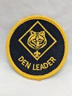 Vintage Boy Scout Den Leader Embroidered Iron On Patch 3"