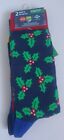 2 Pairs Christmas Socks United Colors Of Benetton Size UK 9-11 EUR 43-46