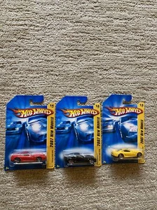 Hot Wheels Ferrari 599 GTB 3 Set ROJO AMARILLO NEGRO 2007 Nuevos Modelos 14/36 - Imagen 1 de 10