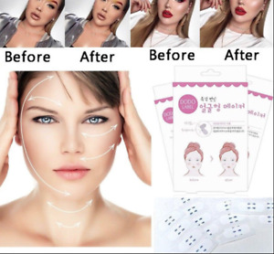 40pc Sticker Invisible Thin V-Shape Face Facial Label Lift Up Adhesive Tape Chin