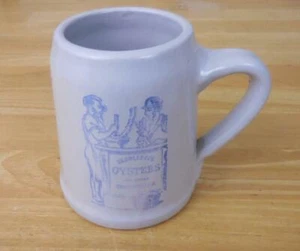 Monmouth Pottery Saddleback Oysters Stoneware Beer Mug/Stein - Picture 1 of 5