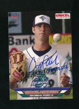 2006 choice Vermont Lake Monsters CORY VANALLEN Signed auto autograph swsw6