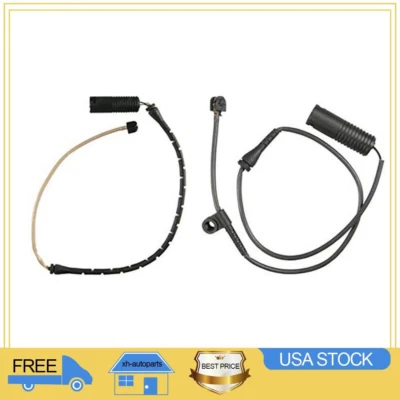 Sensor de desgaste de pastillas de freno delanteras traseras 2 para BMW 740i 95-1998 1999 2000 2001 XH Foto 1 de 4