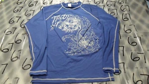 Large Youth Boy Scouts Troop 346 Rash Guard Lightly Cracked Long Sleeve Shirt - Picture 1 of 6