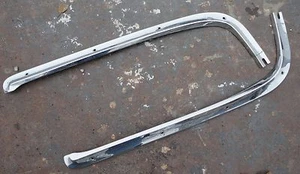 1964 64 65 66 Ford Mustang Convertible Rear Boot Trim LH RH Pair OEM Chrome - Bild 1 von 9