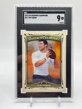 2013 Upper Deck Goodwin Champions Tim Tebow #37 SGC 9 JP