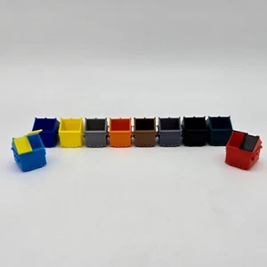 N Stärke Frontlader 8 Yard Behälter ""verschiedene Farben"" Maßstab 1/148 - Bild 1 von 6