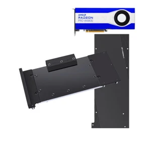 Bloque de agua GPU Granzon A-W6800-X para radiador de refrigeración AMD Radeon Pro W6800 PC - Imagen 1 de 8