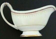 Gravy Boat Vintage Bone China Paragon By Appointment to Queen Red Gold Rose